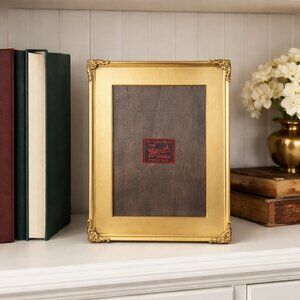 Vintage Reprah Photo Frame Gold Gilt Brass Look 5x7-8x10 Picture Frame
